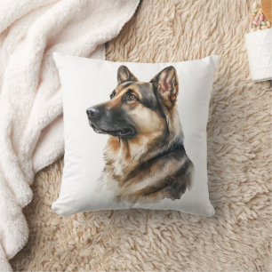 Coussin Mignon cadeau de chien berger allemand Chiot