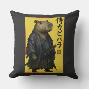 Coussin Mignon Capybara d'attente Esthétique Japonaise Kaw