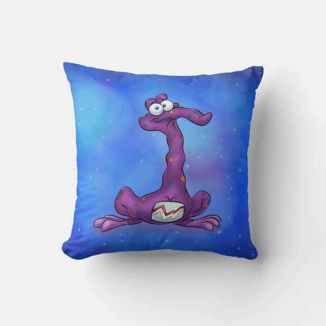 Coussin mignon de bande dessinée (Recto)
