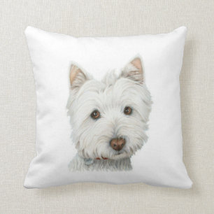 Coussin mignon de MoJo d'Américain de chien de
