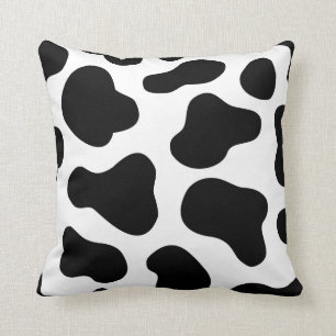 Coussin mignon de taches de vache