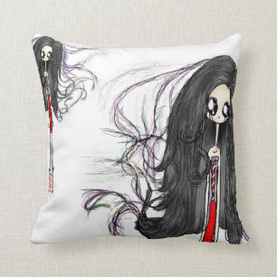 Coussin Mignon et Artsy déplaisants