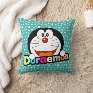 Coussin Mignon Kawaii Doraemon Anime Noir