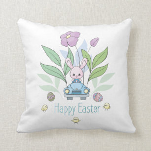 Coussin mignon lapin de Pâques Pillow