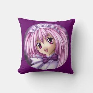 Coussin Mignonne fille Anime