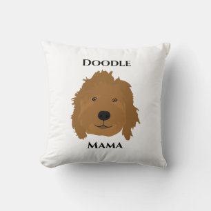 Coussin Mignonne Mama Doodle