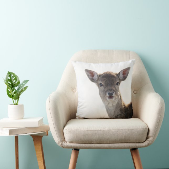 Coussin Mignonne petite Faune 2 #animal #art (Chaise)