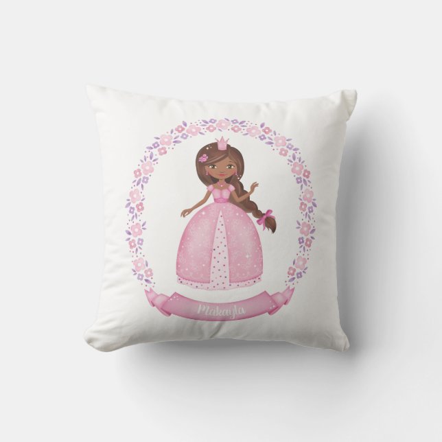 Coussin Mignonne princesse (Recto)