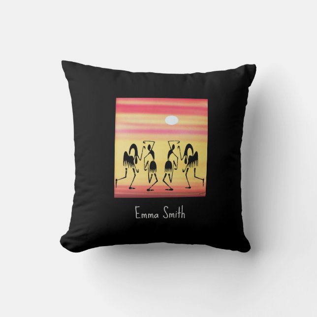 Coussin Mignonne Sunny Day Pause danse (Recto)