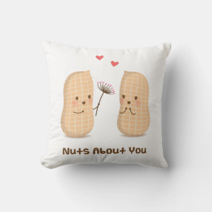 Coussin Mignons cacahuètes, Fou de toi, Décoration de cham