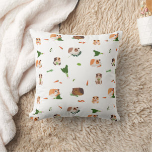Coussin Mignons Cochons d'Inde Drôles Motif d'Animaux de C