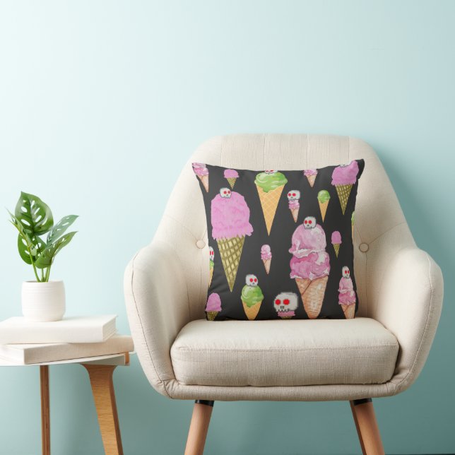 Coussin Mikitiez glace fête préférée été  (Chaise)