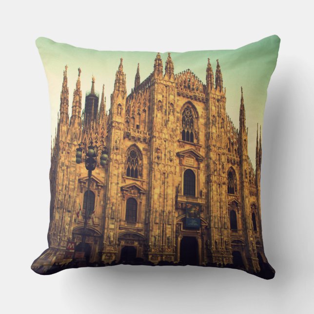 Coussin Milan, Italie (Recto)