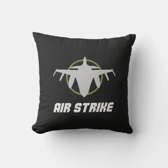 Coussin Military Fighter Jet Air Strike (Recto)
