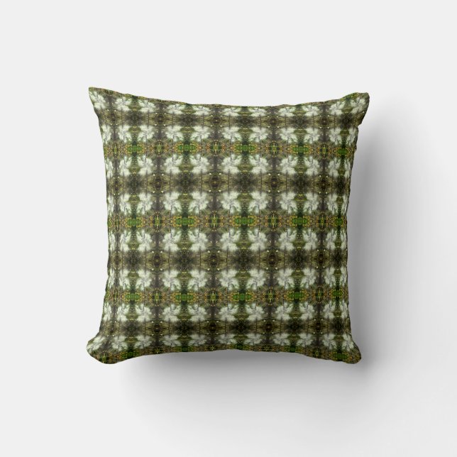 Coussin Milkweed | Papillon | Recoleta | Miroir (Recto)