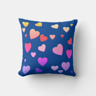 Coussin mille coeurs pour vous