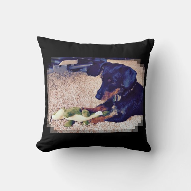 Coussin Milles - Hobie - teckel X (Recto)