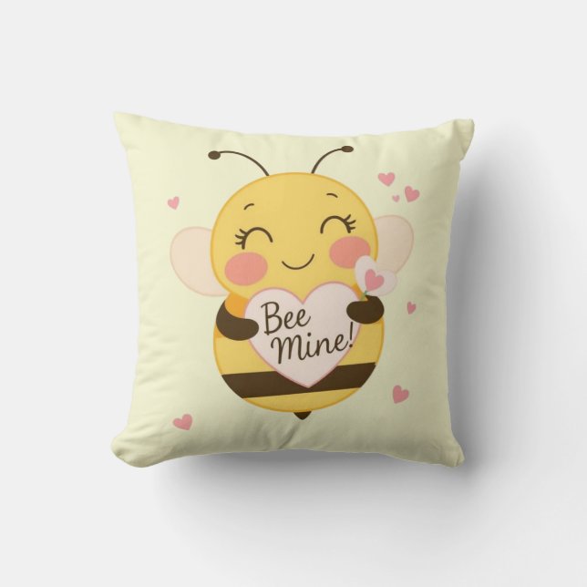 Coussin Mine d'abeilles (Recto)
