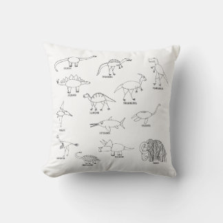 Coussin Mini Dinosaure Dino Enfants Dinosaure