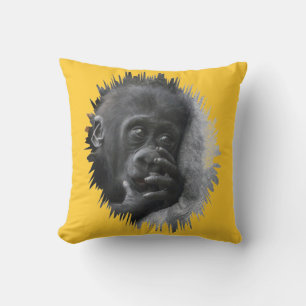 Coussin Mini gorille