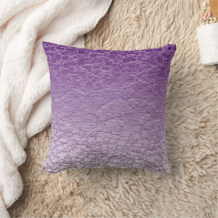 Coussin Mini-mosaïque de teinte violette