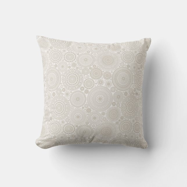 Coussin Minimal Bohemian Geometric Home Decor  (Recto)