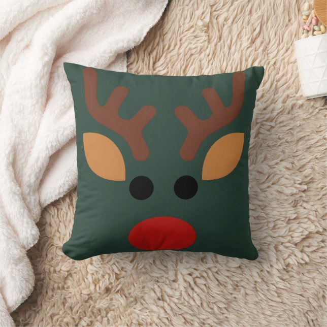 Coussin Minimalist Rudolph Reindeer (Couverture)