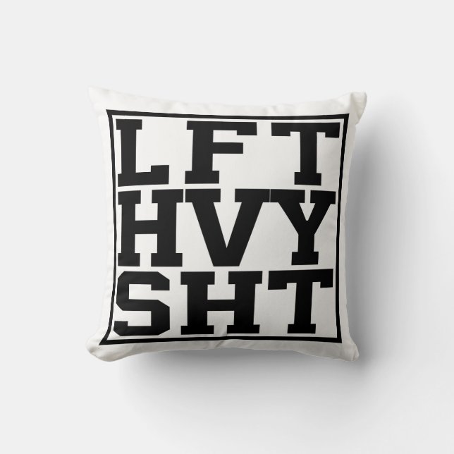 Coussin Minimaliste Esthétique Abstrait Blanc (Recto)