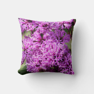 Coussin Minuscules Fleurs Sauvages Violettes