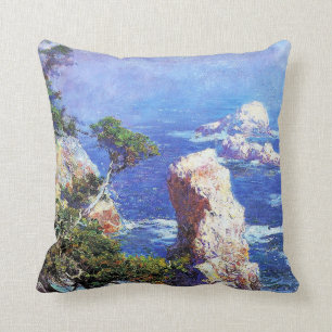 Coussin Mist over Point Lobos, art raffiné de Guy Rose