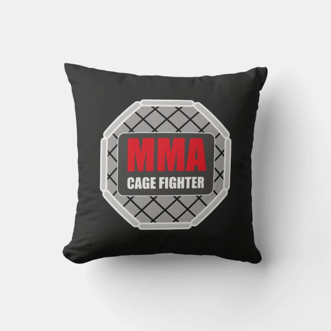Coussin Mixed Martial Arts Cage Fighter MMA (Recto)