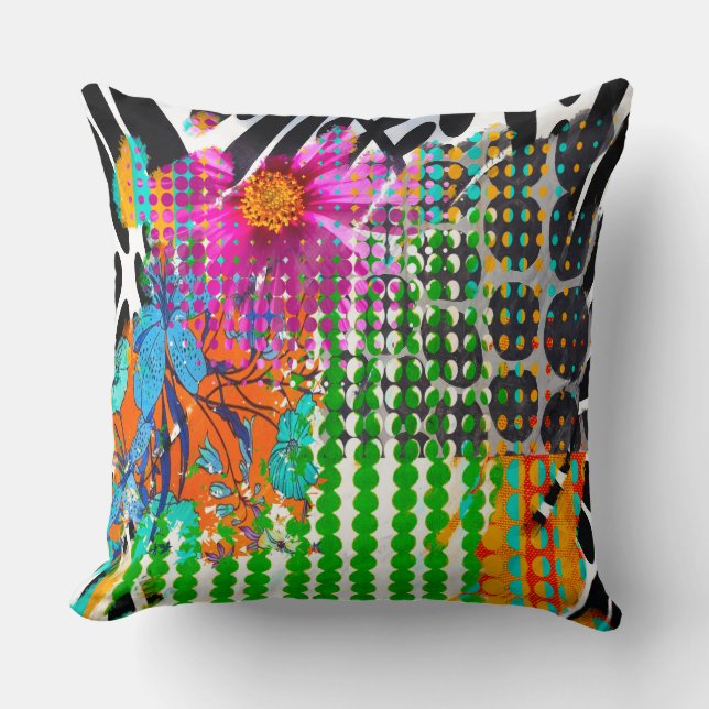 COUSSIN MIXED MEDIA PILLOW (Recto)