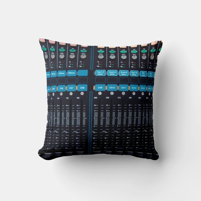 Coussin mixeur audio Studio, équipement technologique pour (Recto)