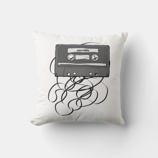 Coussin Mixtape (Recto)