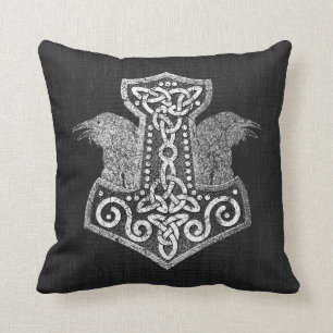 Coussin Mjolnir - le marteau du Thor