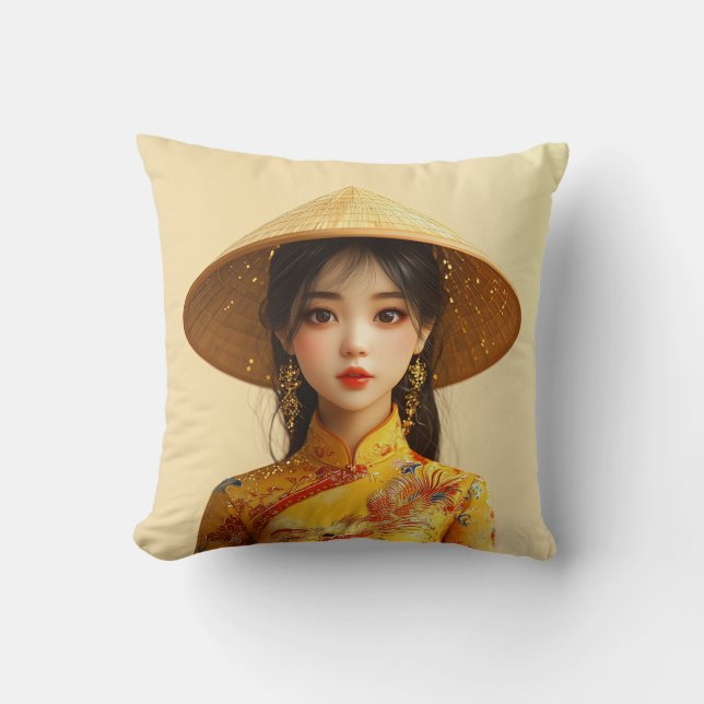 Coussin Mlle Aodai (Recto)