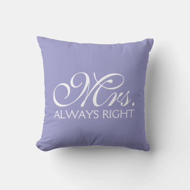 Coussin Mme. Toujours bien (Recto)