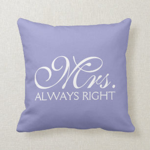 Coussin Mme. Toujours bien