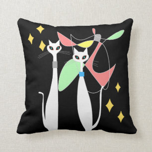 Coussin Mobile frais moderne de chat de la moitié du