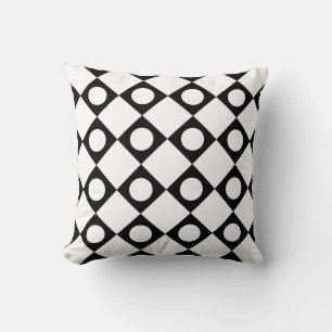 Coussin Mod Retro 60's White