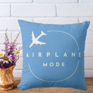 Coussin Mode Avion Voyage Minimaliste Aviation Moderne 
