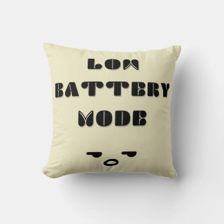 Coussin Mode Batterie basse Conception de devis ennuyeux