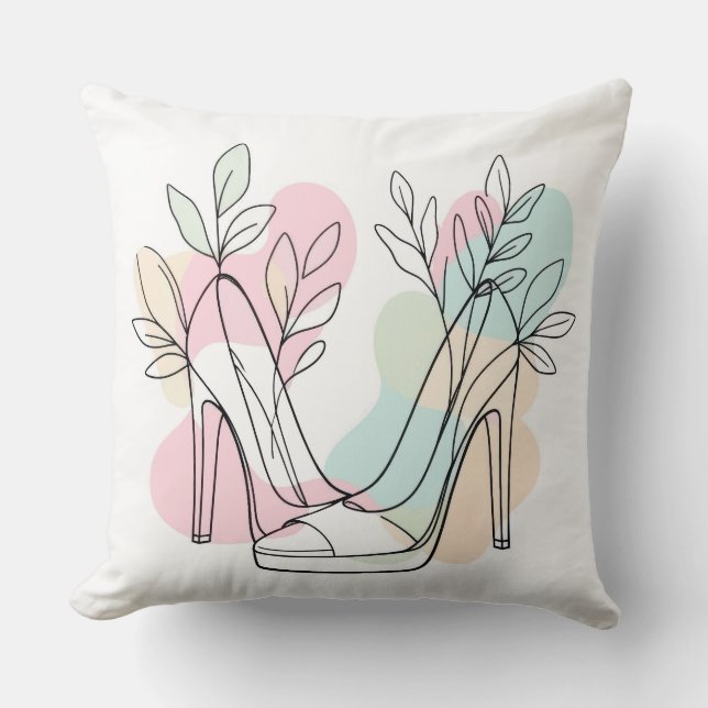 Coussin Mode d'été Chaussures Femme (Recto)