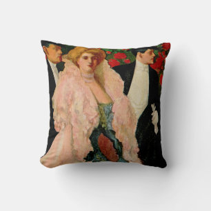 Coussin Mode Edwardien