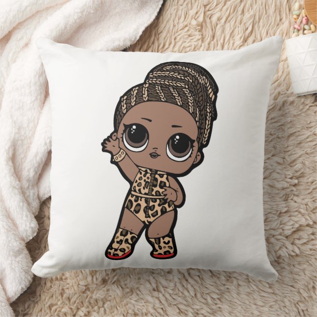 Coussin Mode enfantine adorable - Combinaison imprimée tig (Couverture)