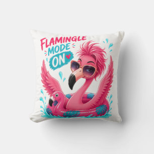 Coussin Mode Flamingle activé Flotteur de piscine flamant