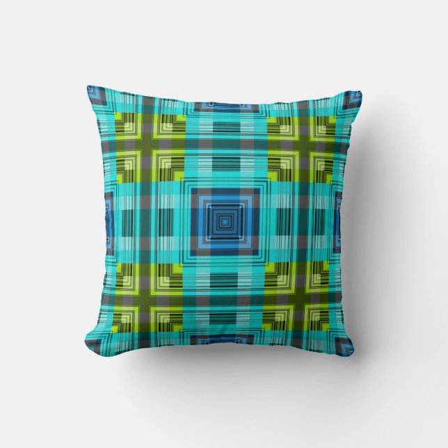 Coussin Mode Retro Motif Art Design Abstrait (Recto)