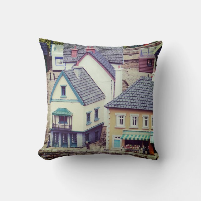 Coussin Modèle Bâtiments Balnéaires (Recto)