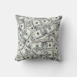 Coussin Modèle de billet de cinquante dollars