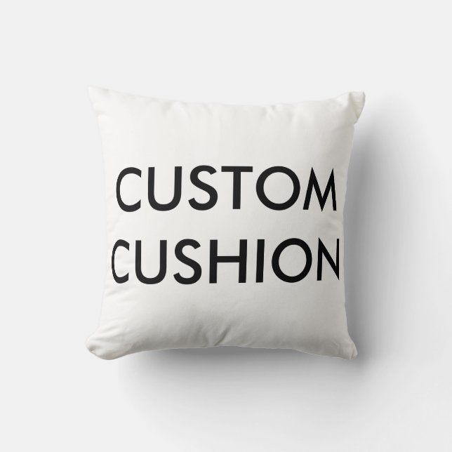 Coussin Modèle de blanc de carreau personnalisé par (Recto)